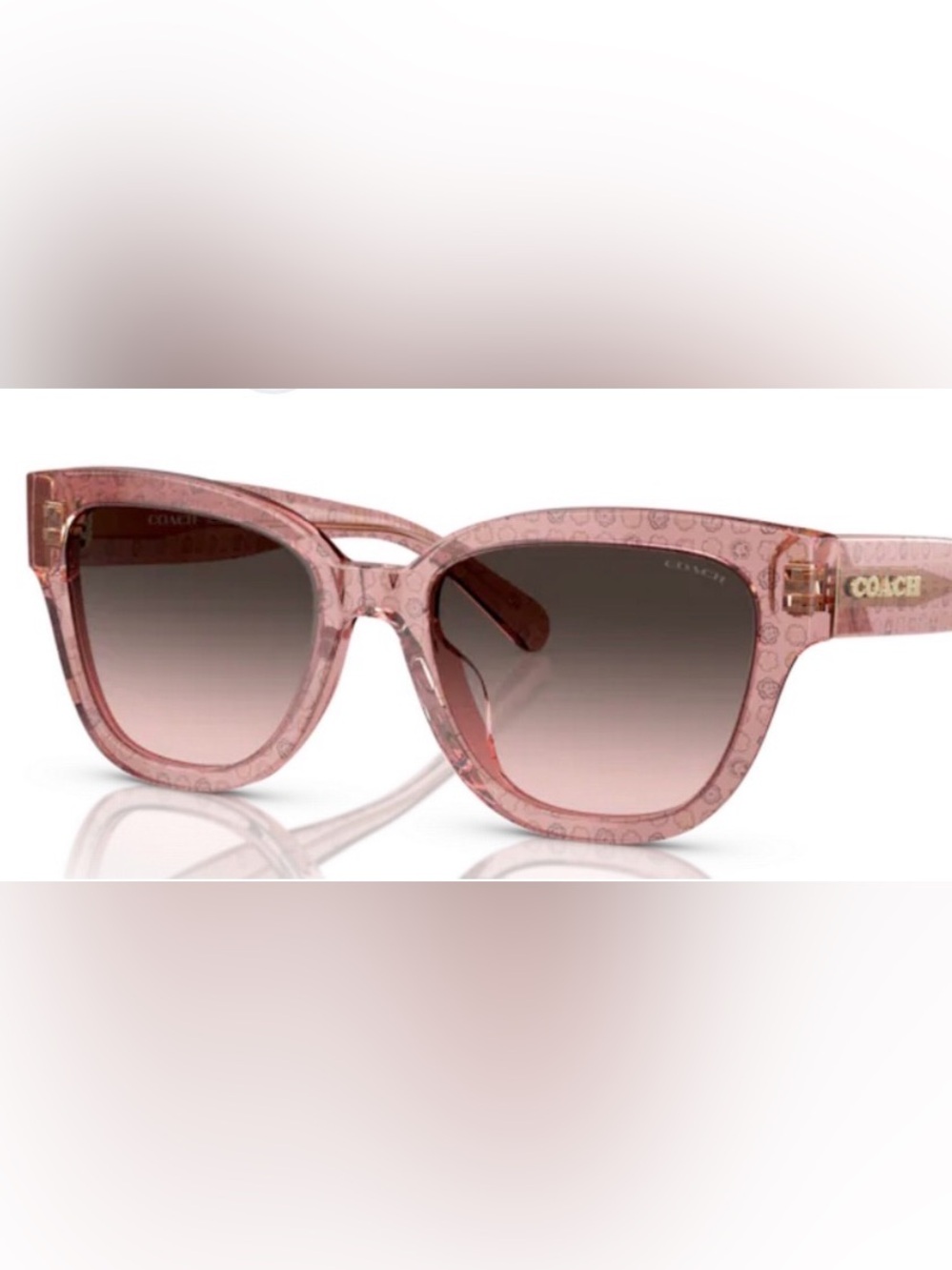 COACH Pink tea rose Sunglasses